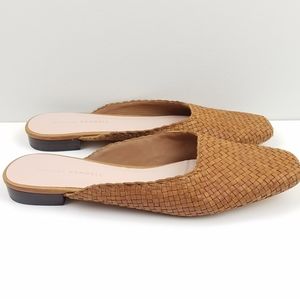 Loeffler Randall Zosia Square-Toe Woven Mule sz 10